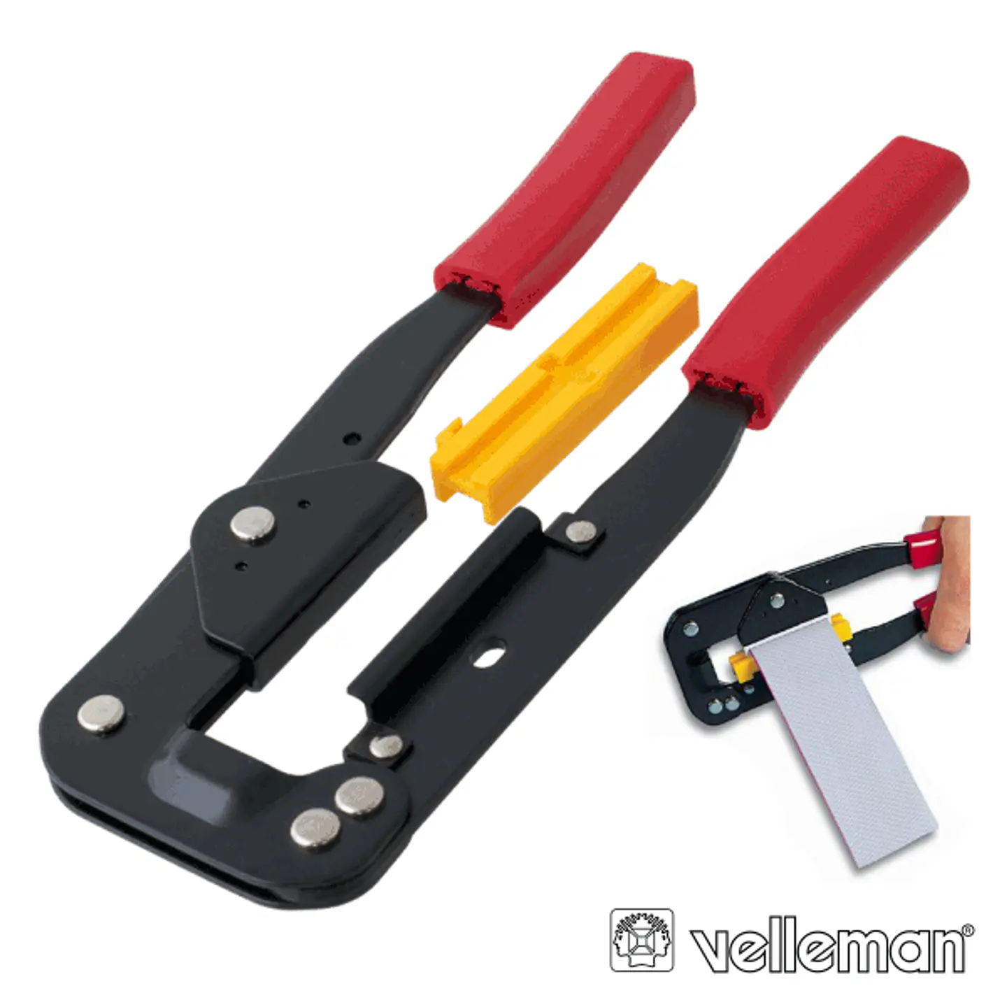 ALICATE DE CRAVAR FICHAS IDC 6-27.5MM VELLEMAN 1
