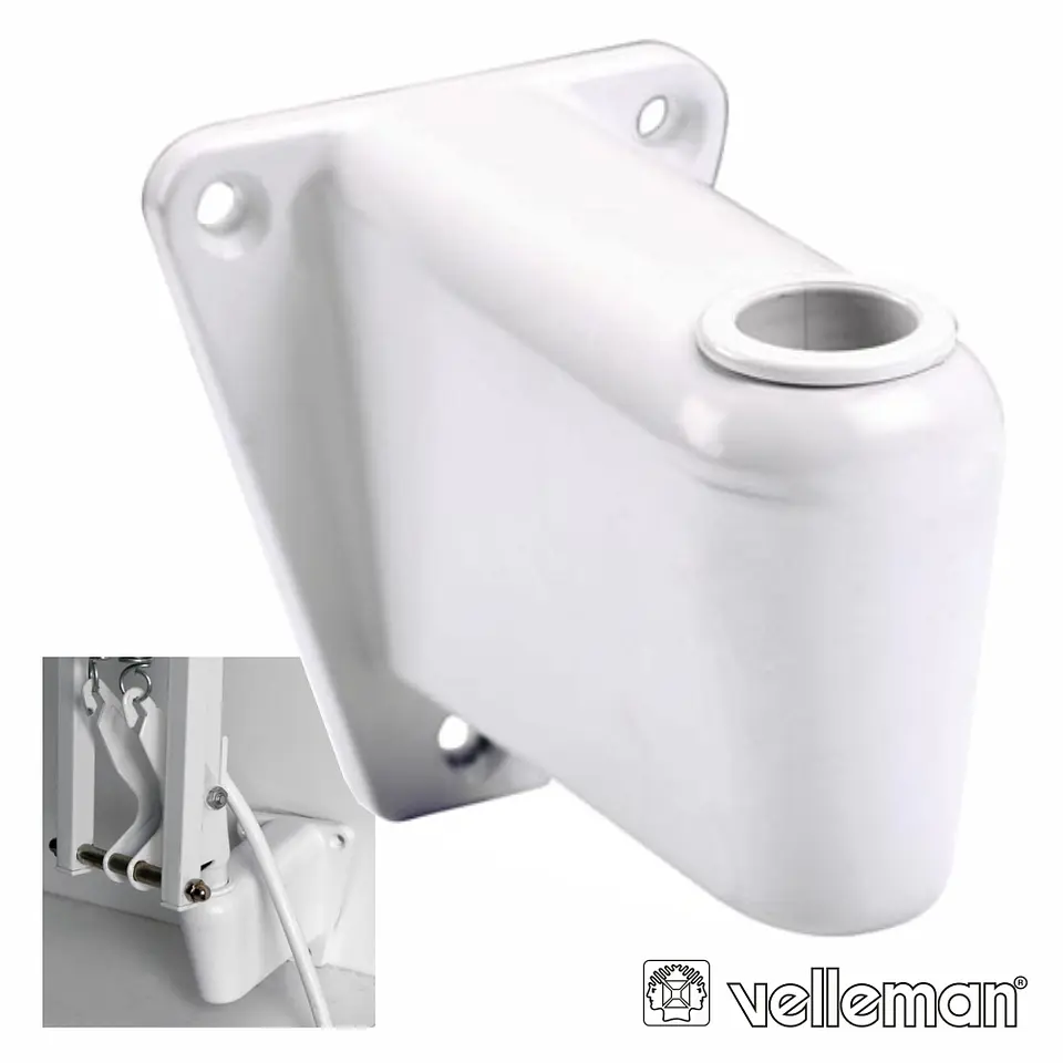SUPORTE DE PAREDE P/ CANDEEIRO SERIE VTLAMP VELLEMAN 1
