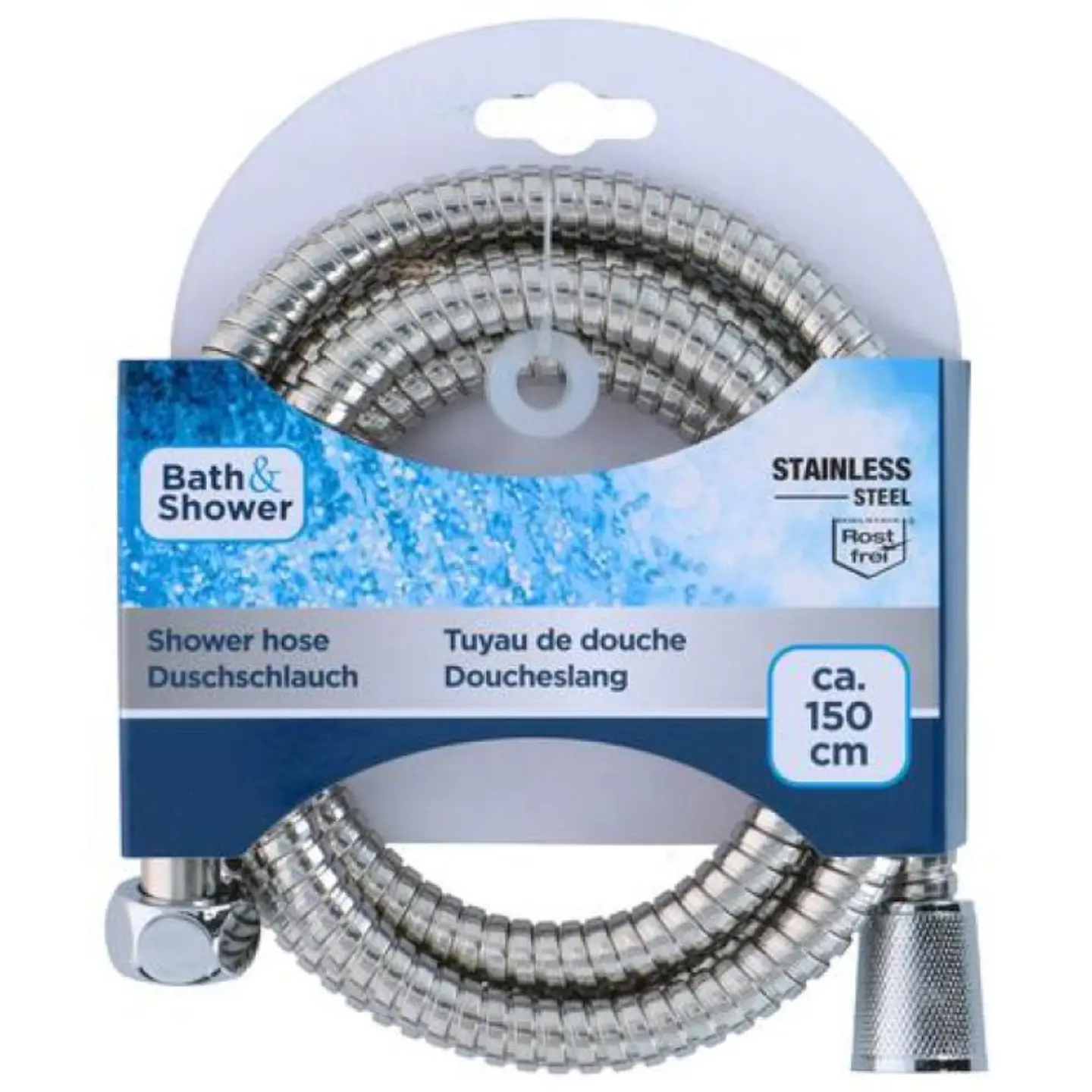 Mangueira Flexível P/ Duche 1.5m Inox 1