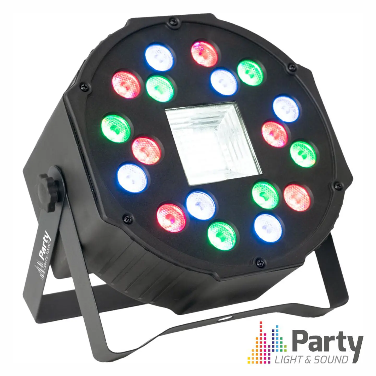 Projetor Par C/ 18 LEDS Strobe DMX PARTY 1