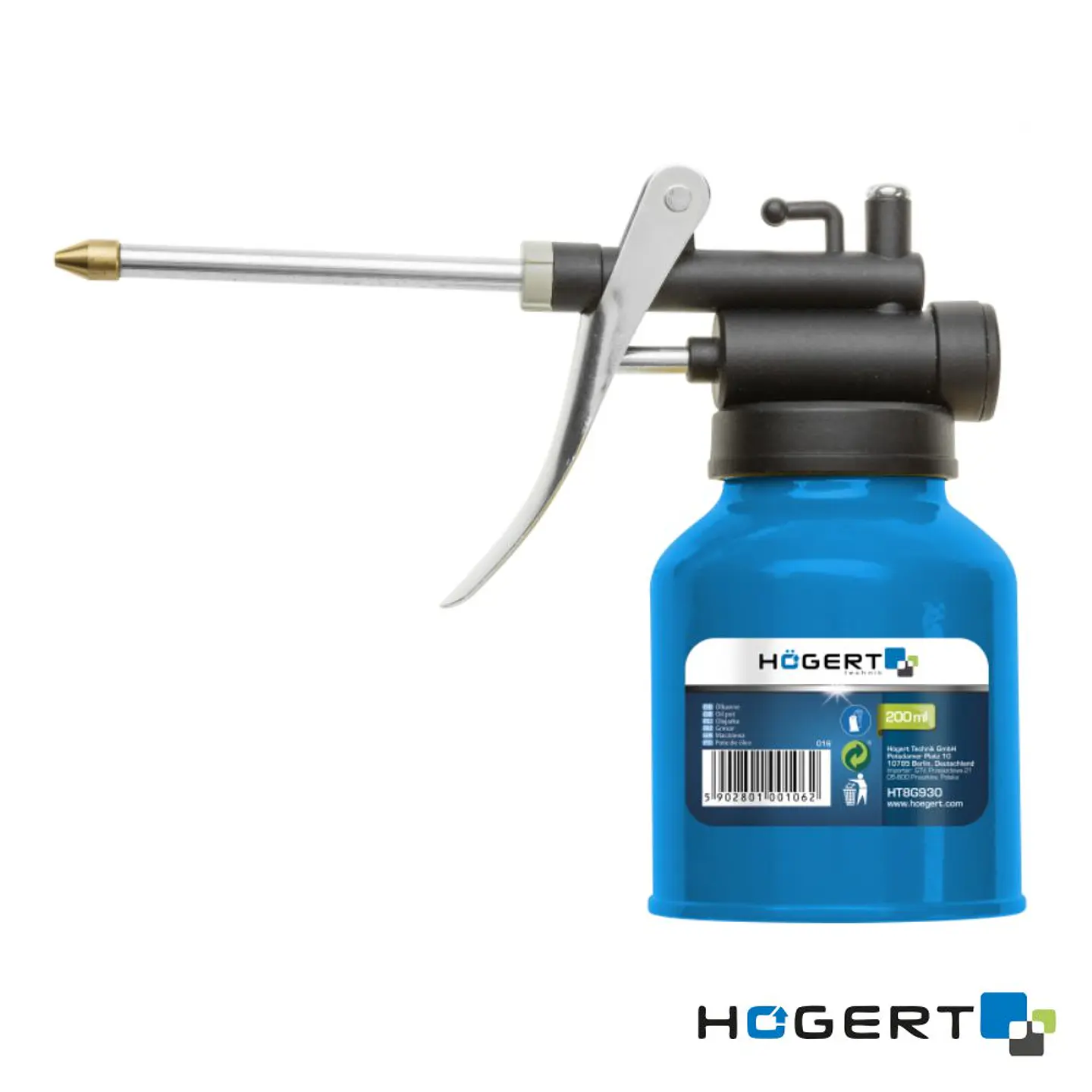 Almotolia de Óleo 200ml HOGERT 1