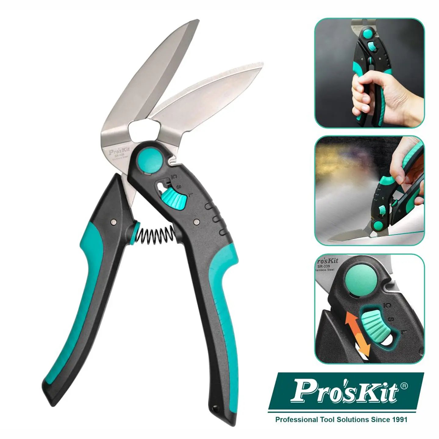 Tesoura Ângular Multifunções PROSKIT 1