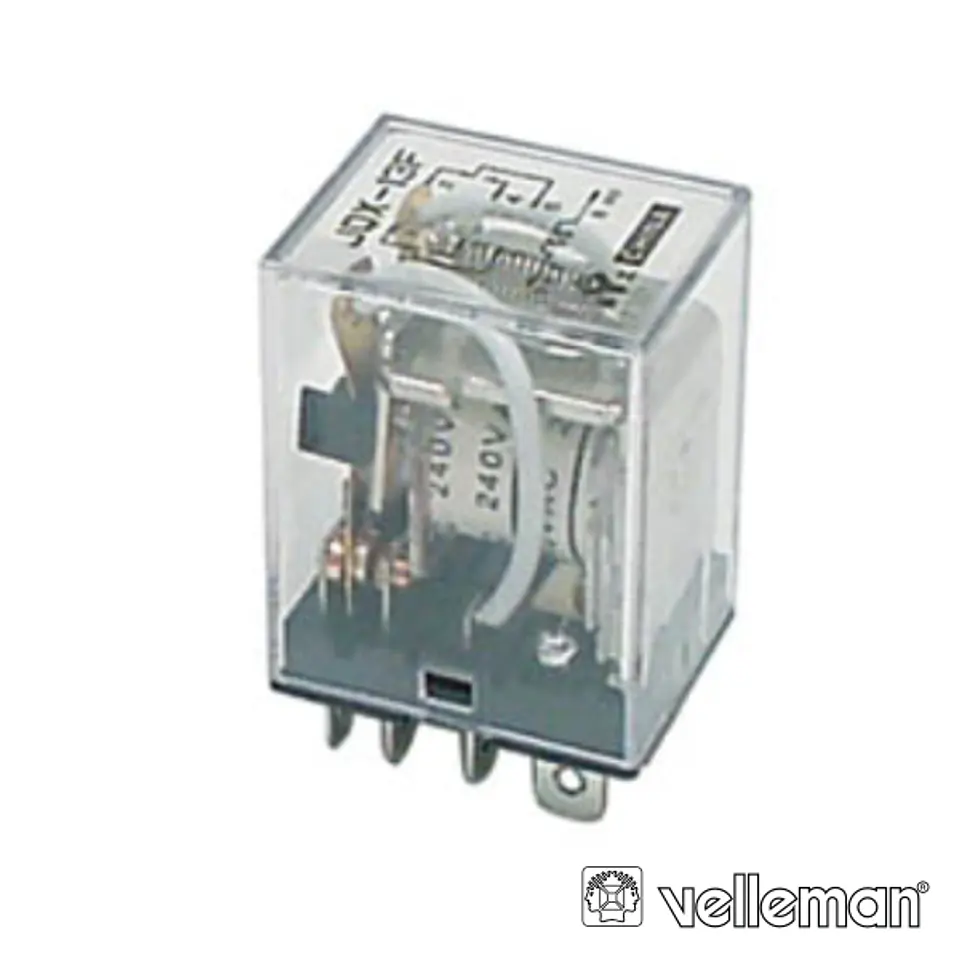 RELÉ 12VDC INTERRUPTOR BIPOLAR 10A/12V 1