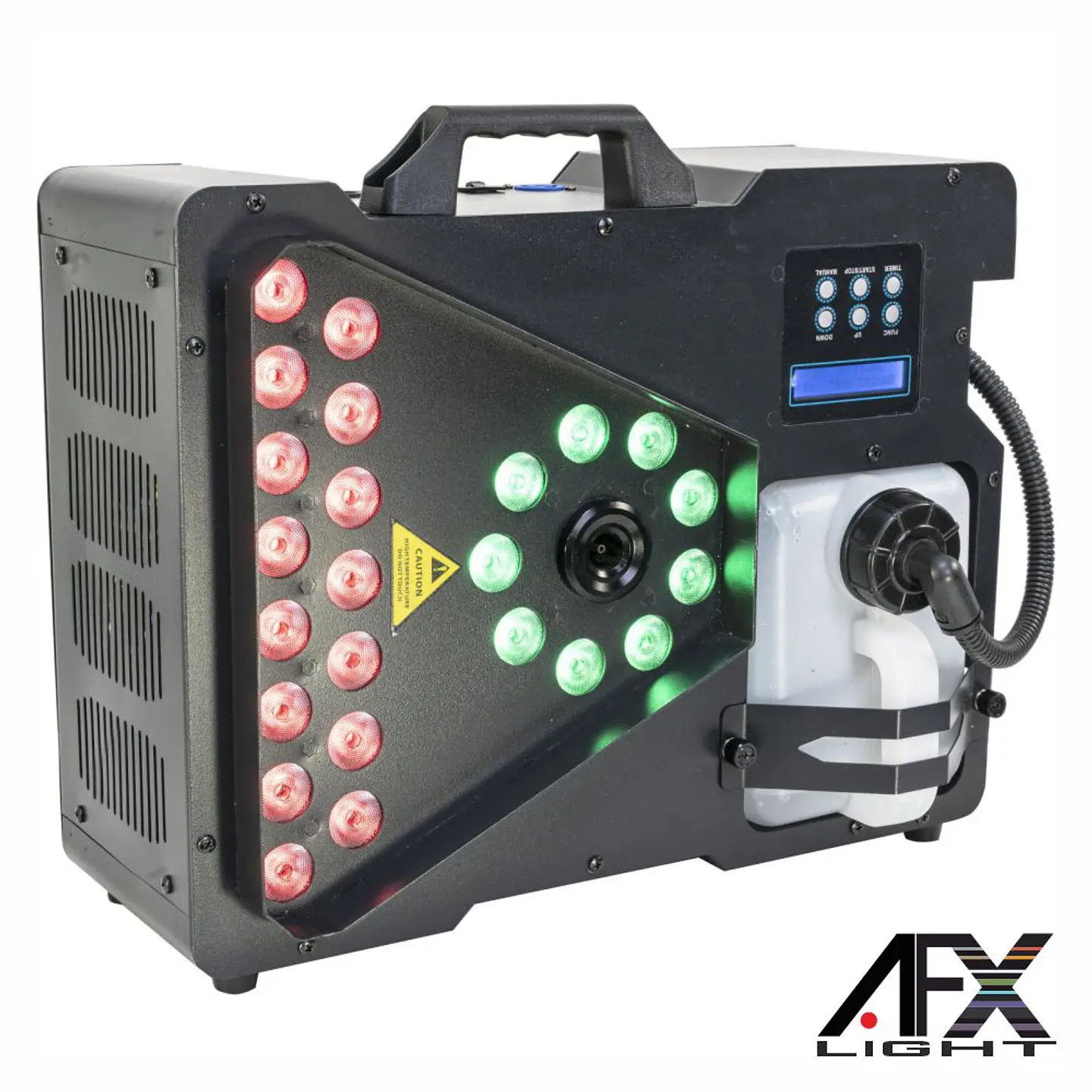 Máquina de Fumos 1800W 24 LEDS 8W RGBW C/ Comando AFX 1