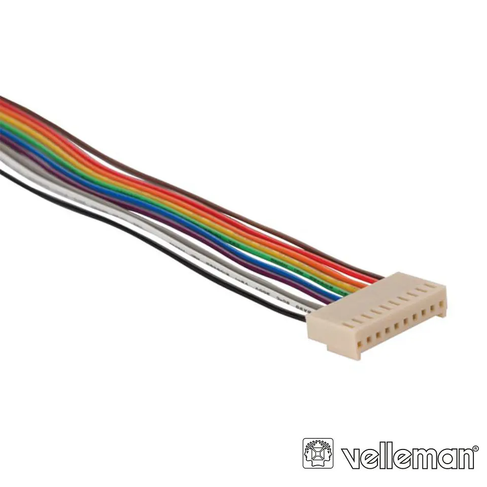 CABO P/ FICHA DE 10P VELLEMAN 1