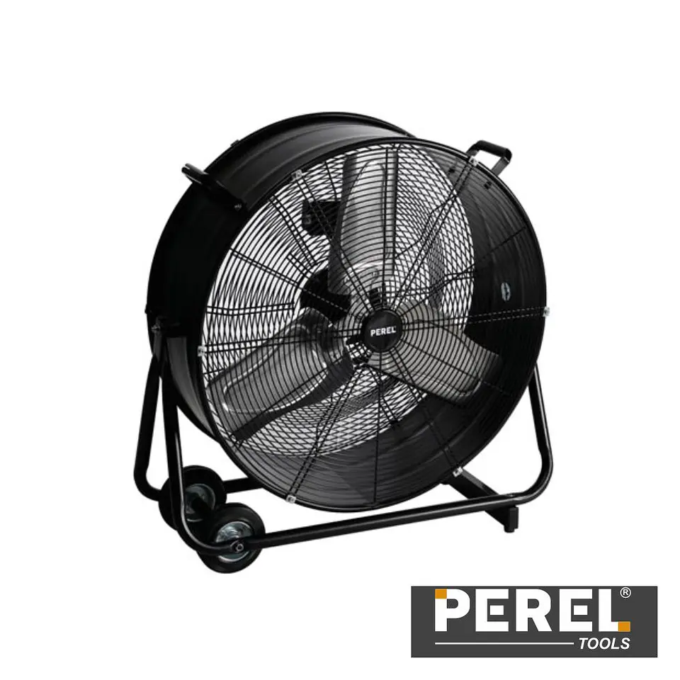 Ventoinha De Tambor Basculante 60cm Preta PEREL 1