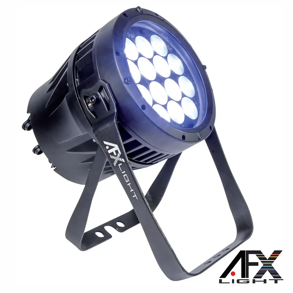 Projetor C/ 14 LEDS 15W RGBW DMX Zoom IP65 AFX 1