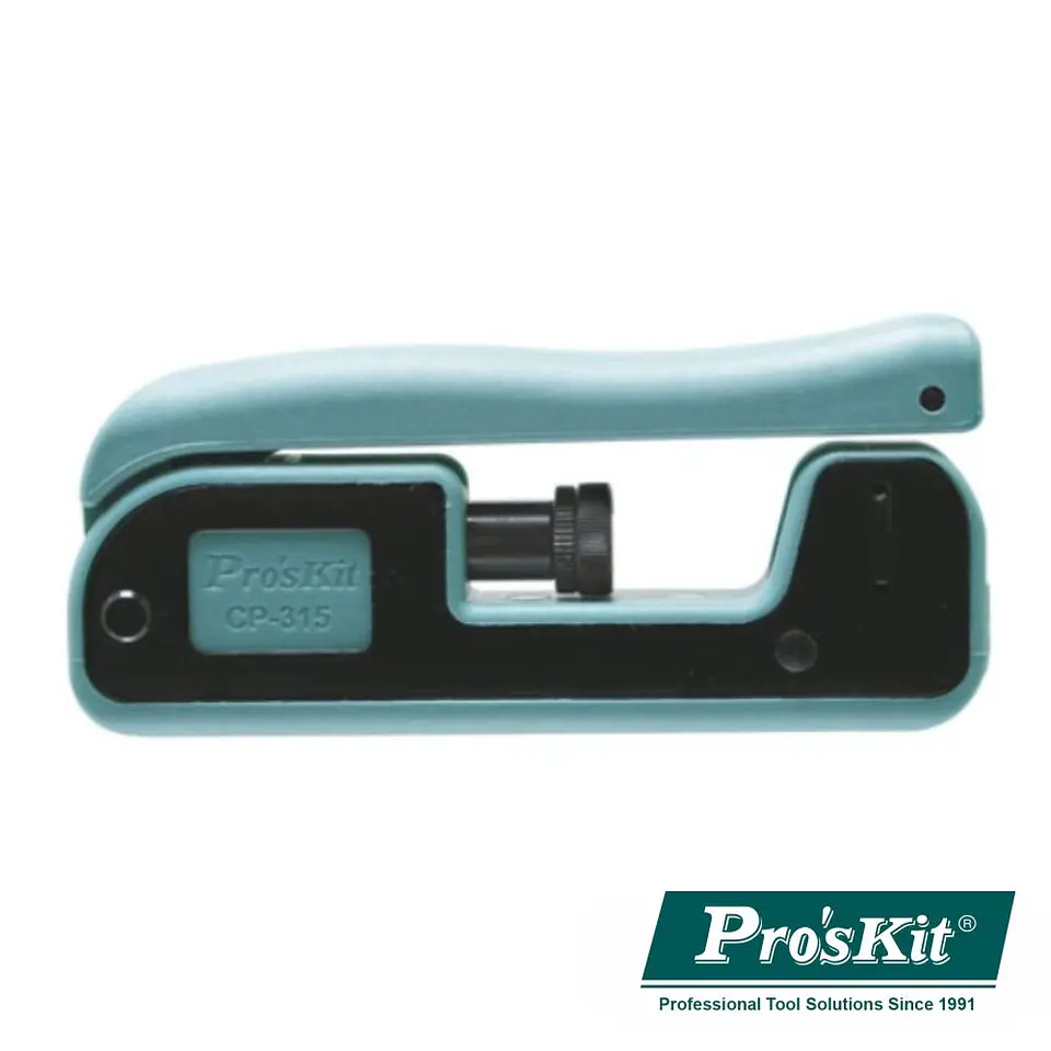 ALICATE DE CRAVAR FICHAS COMPRESSÃO PROSKIT 1