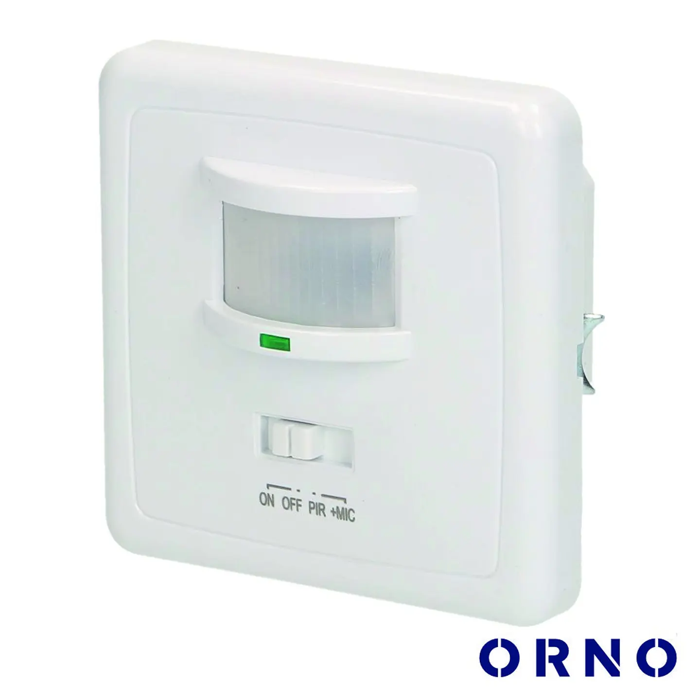 Detector De Movimentos E Som Pir P/ Encastrar Branco ORNO 1