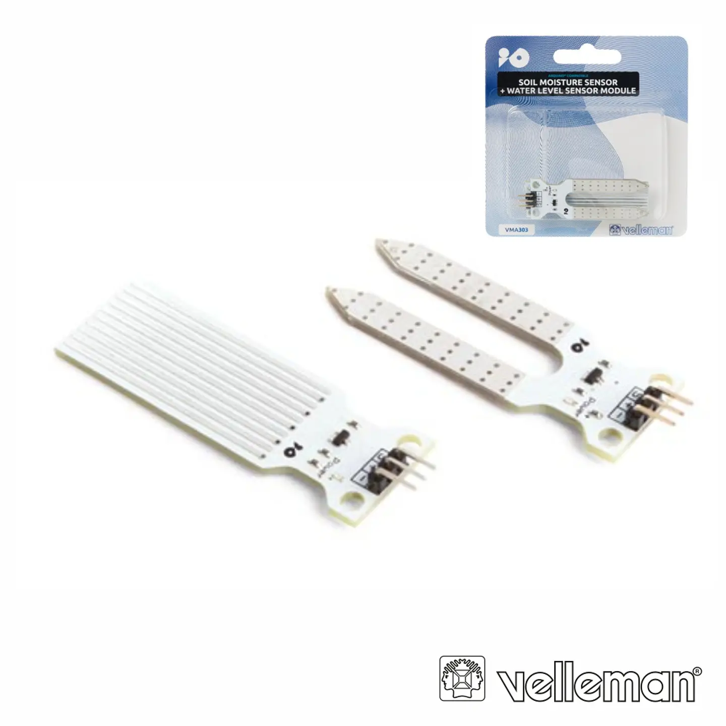 MÓDULO SENSOR DE ÁGUA E HUMIDADE VELLEMAN 1
