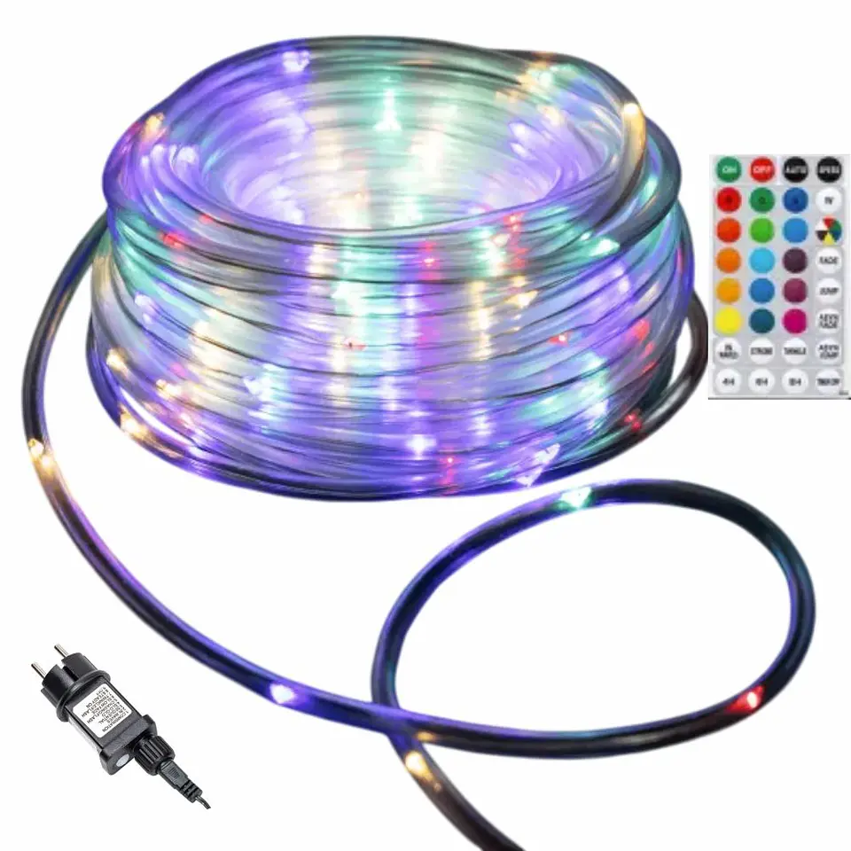 Luzes de Natal em Tubo 300 LED 6W RGB 5mm IP44 1