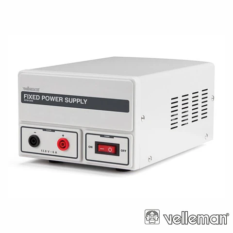 Fonte de Alimentação 13.8V 6A Fixa VELLEMAN