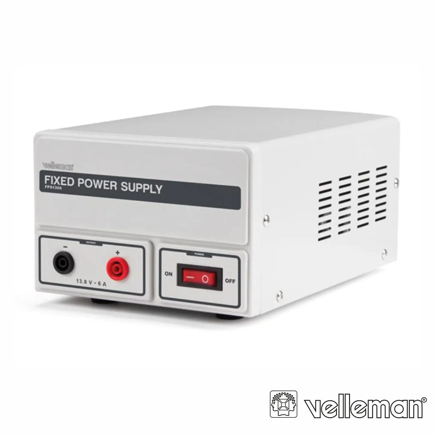Fonte de Alimentação 13.8V 6A Fixa VELLEMAN 1