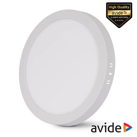 Painel LEDS Redondo Superfície 24W CCT 304mm 2000lm IP44