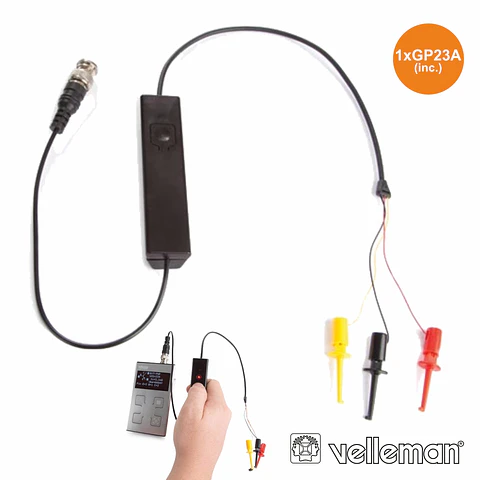 TESTADOR DE COMPONENTES P/ OSCILOSCÓPIO VELLEMAN