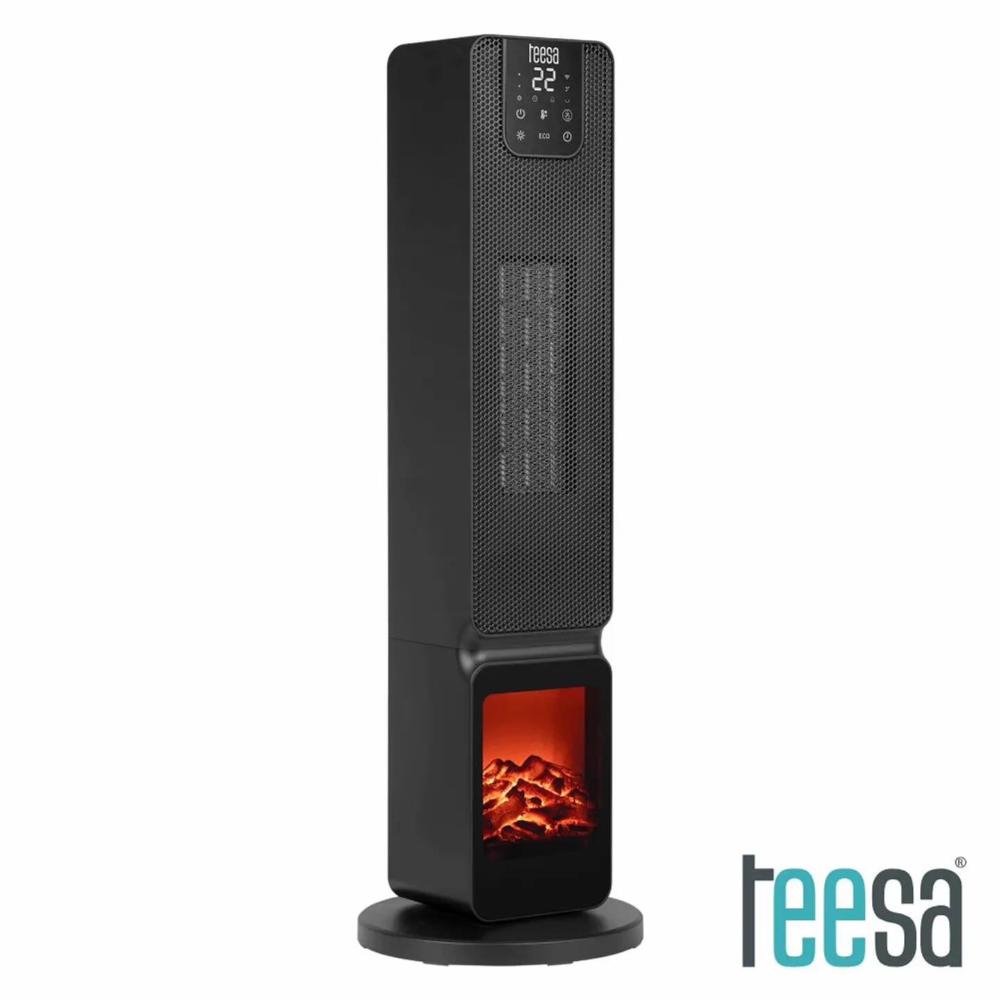 Aquecedor Termoventilador Cerâmico Torre 800/2000W TEESA 1