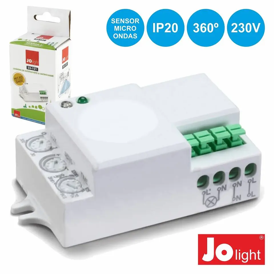 DETECTOR DE MOVIMENTOS POR MICRO-ONDAS JOLIGHT 1