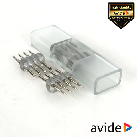 União Borracha P/ Fita LEDS 4p RGB IP65 AVIDE