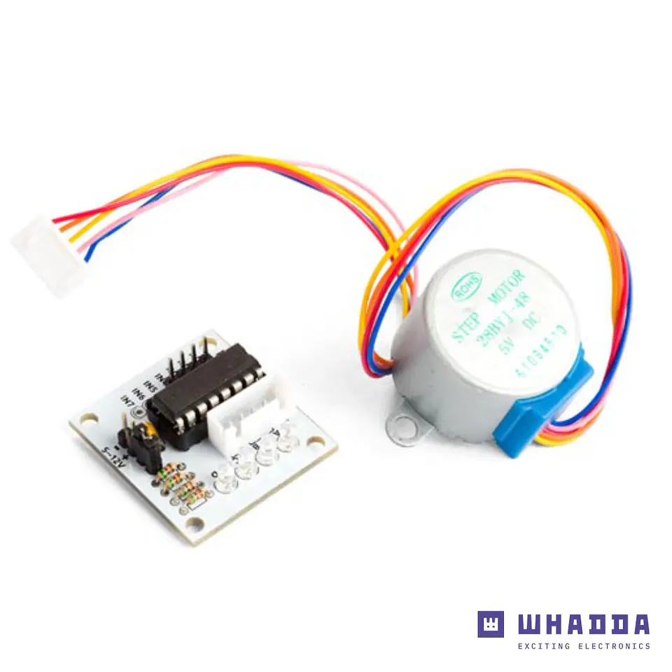 Motor Passo A Passo 5VDC C/ Controlador 64 Passos Arduino 1