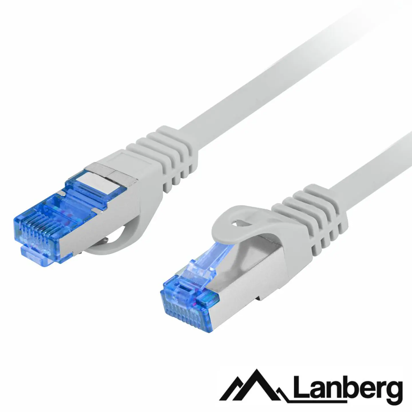 Cabo S/FTP CAT6A 0.25m Cinzento LANBERG 1