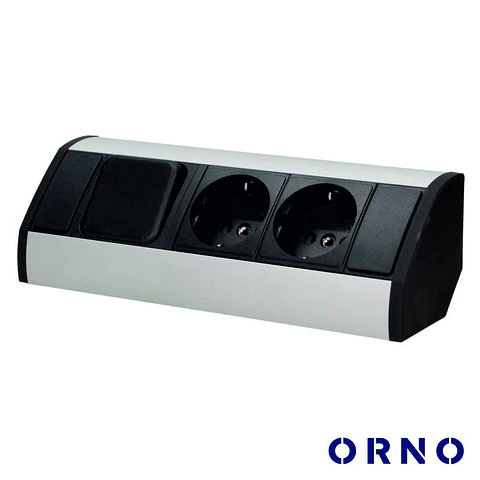 Extensão Elétrica 2x Schuko 0.6m ORNO