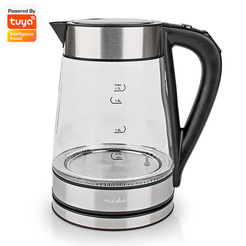 Fervedor de Água Elétrico Inteligente 2200W 1.7L WiFi TUYA