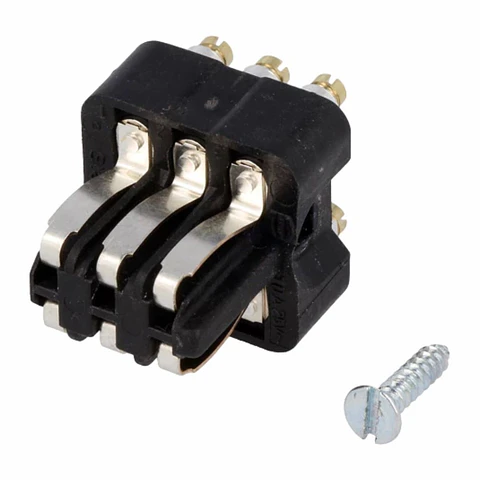 Conector HDC Macho 6 Contactos C/ Terminais Soldar