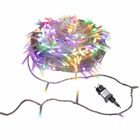 Luzes de Natal 200 LED RGBY 20mm IP44