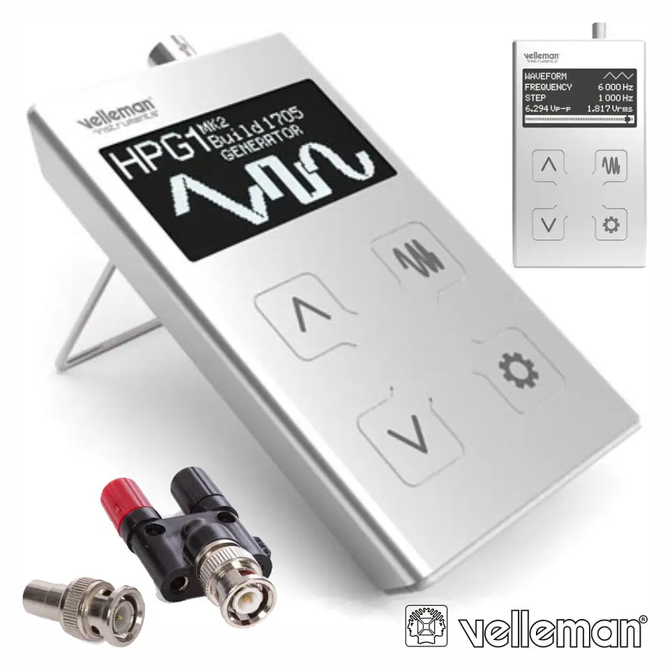 GERADOR DE FUNÇÕES DE BOLSO 1MHz DDS VELLEMAN 1