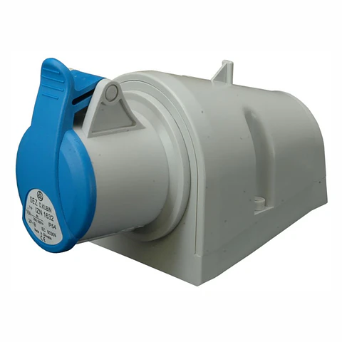 Ficha Industrial de Parede CEE Fêmea 16A 3P 230V IP44 SEZ