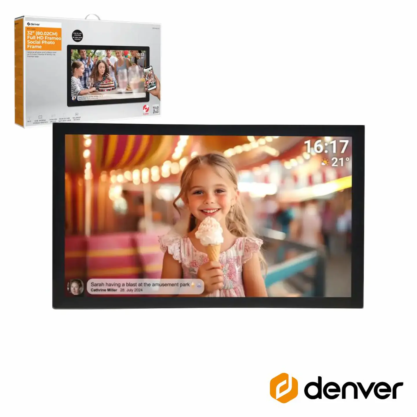 Moldura Digital FRAMEO 32