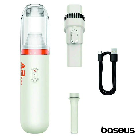 Aspirador Portátil A2Pro S/ Saco 80W Branco BASEUS