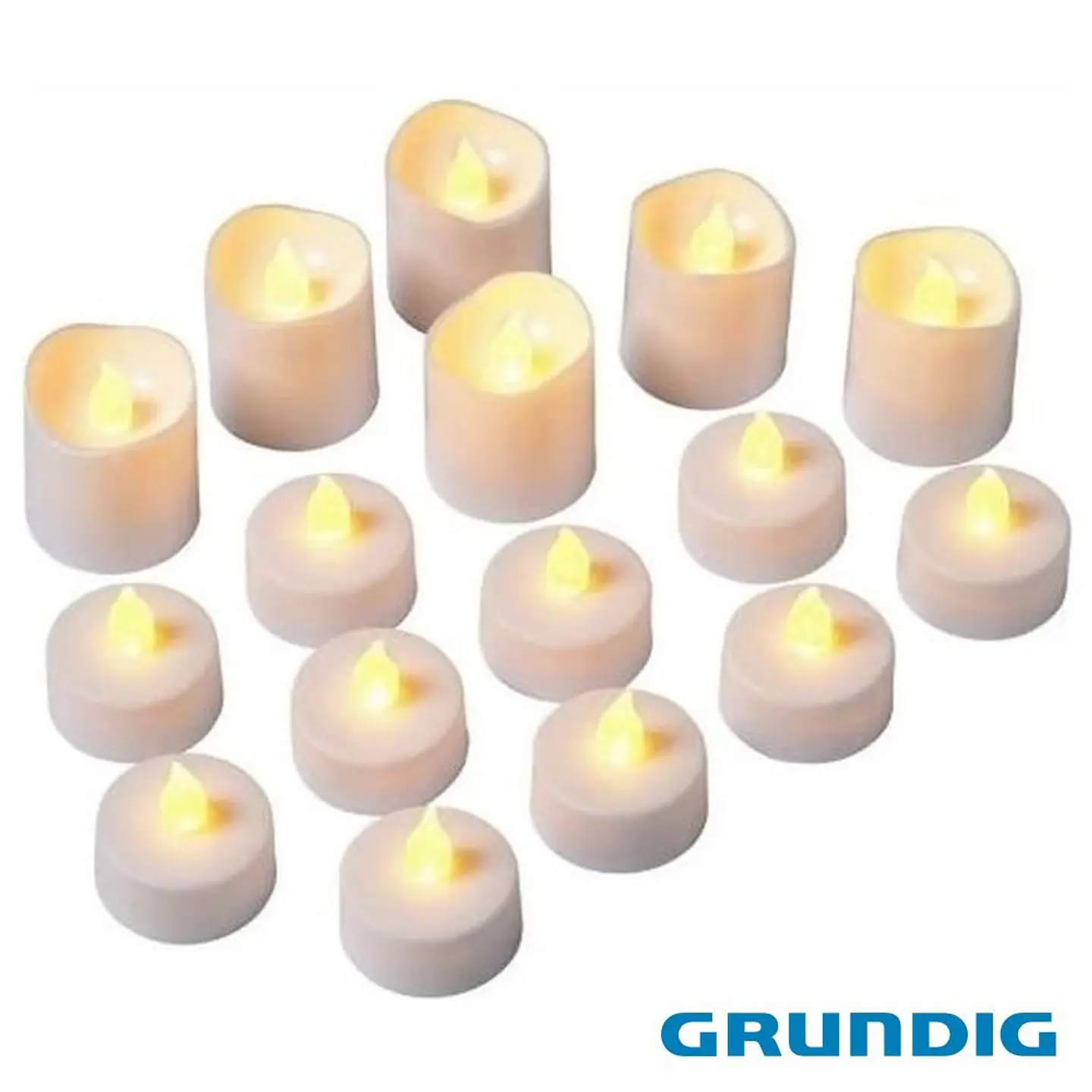 Conjunto de 16 Velas C/ LED GRUNDIG 1