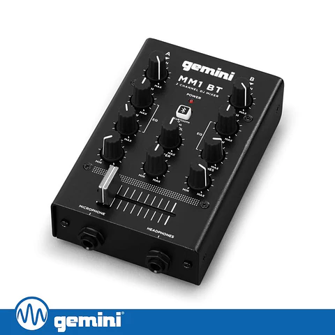 Mesa De Mistura 2 Canais Rec Bluetooth GEMINI