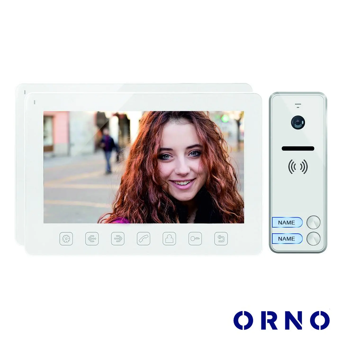 Vídeo Porteiro C/ 2 Lcd 7