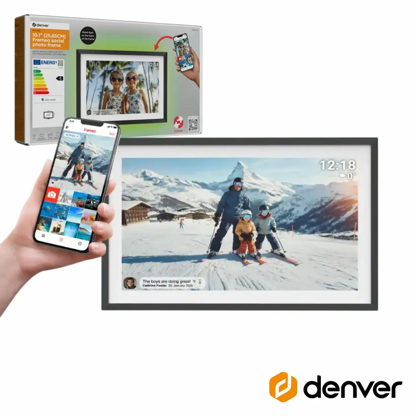 Moldura Digital FRAMEO 10.1