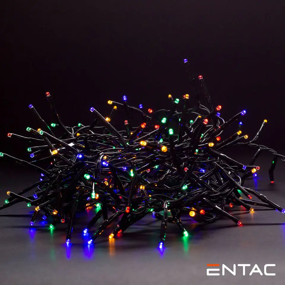 Grinalda 700 LEDS Multicor 14m ENTAC 1