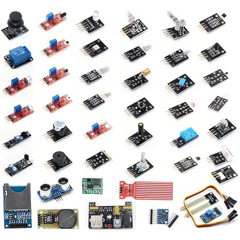 KIT 45 SENSORES DIVERSOS P/ ARDUINO