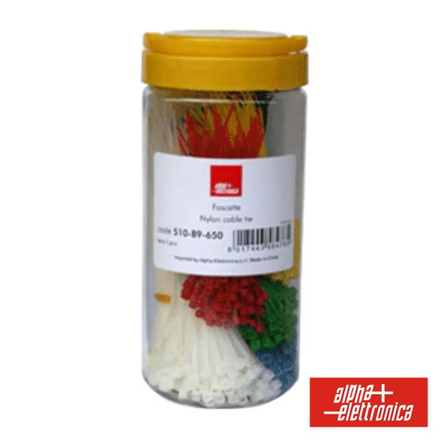 KIT 650 BRAÇADEIRAS PLÁSTICA COLORIDAS 1