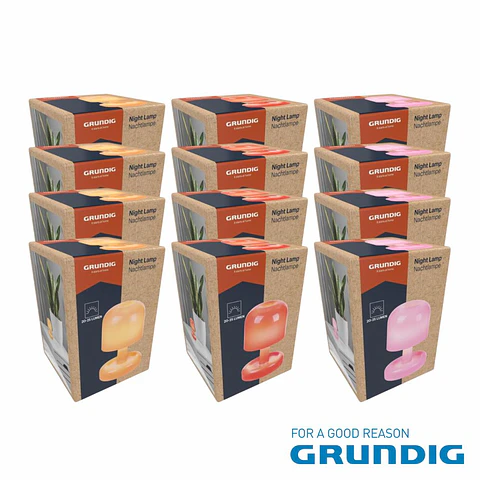Candeeiro Decorativo 20-25Lumens Multicores 12x GRUNDIG