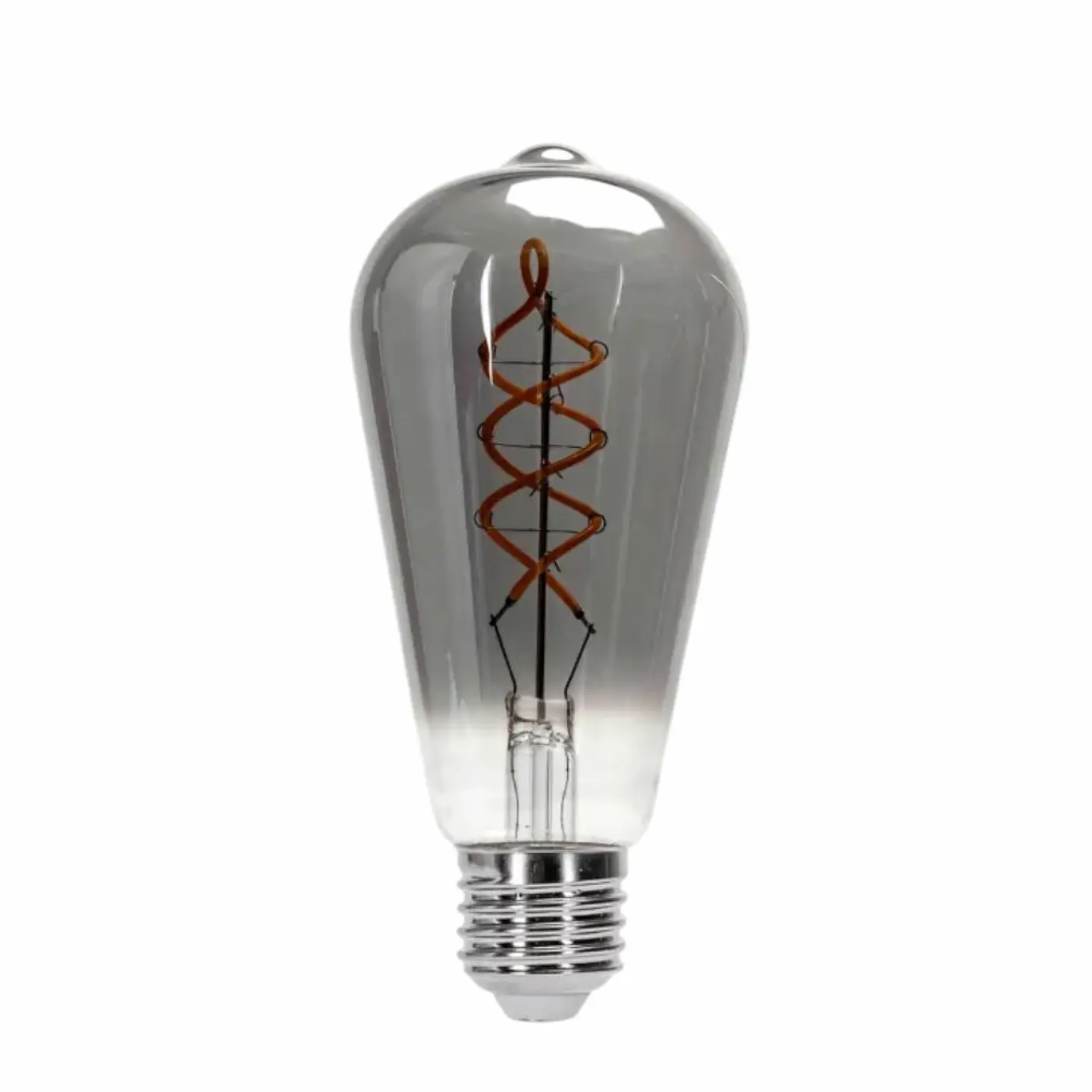 Lâmpada LED E27 Filamento SMOKY ST64 4W 1800K 140lm 1