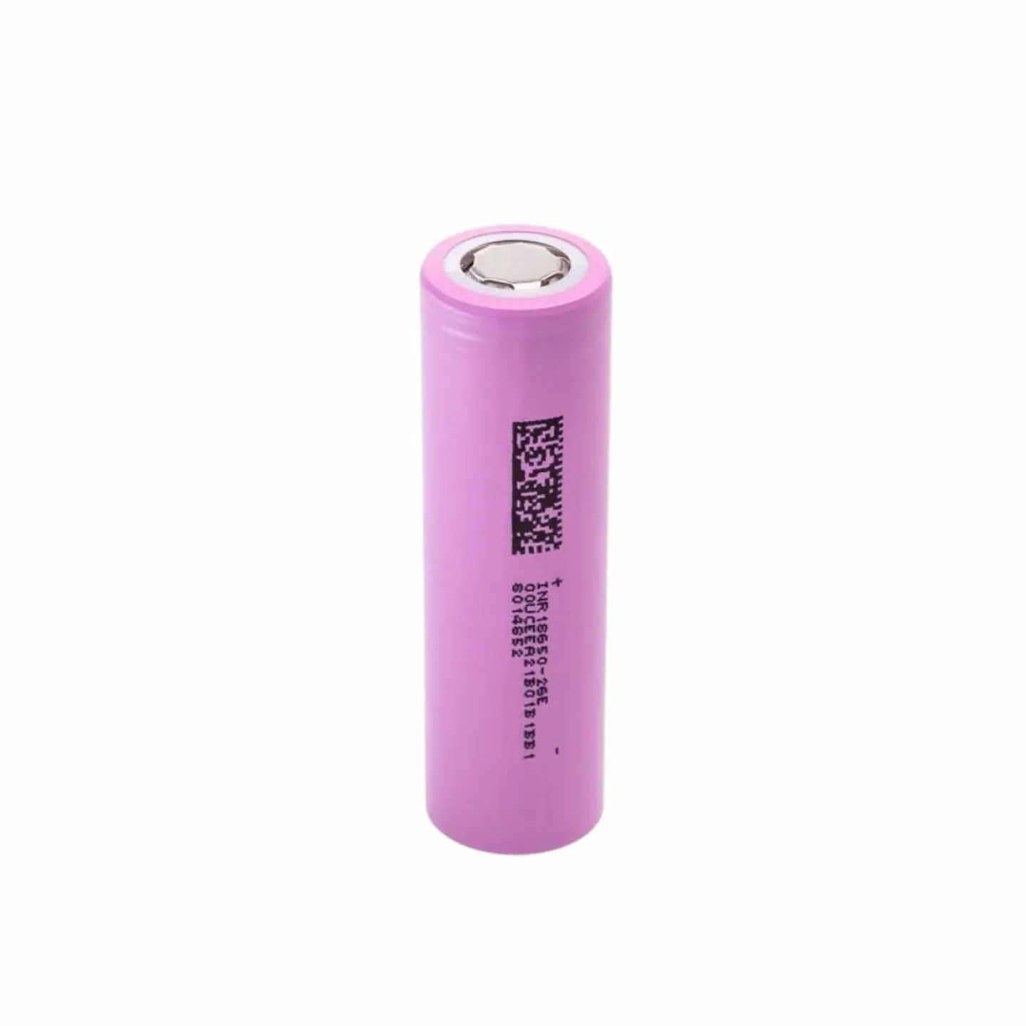 Bateria Lítio 18650 3.7V 2600mAh INR18650-26E Recarregável 1