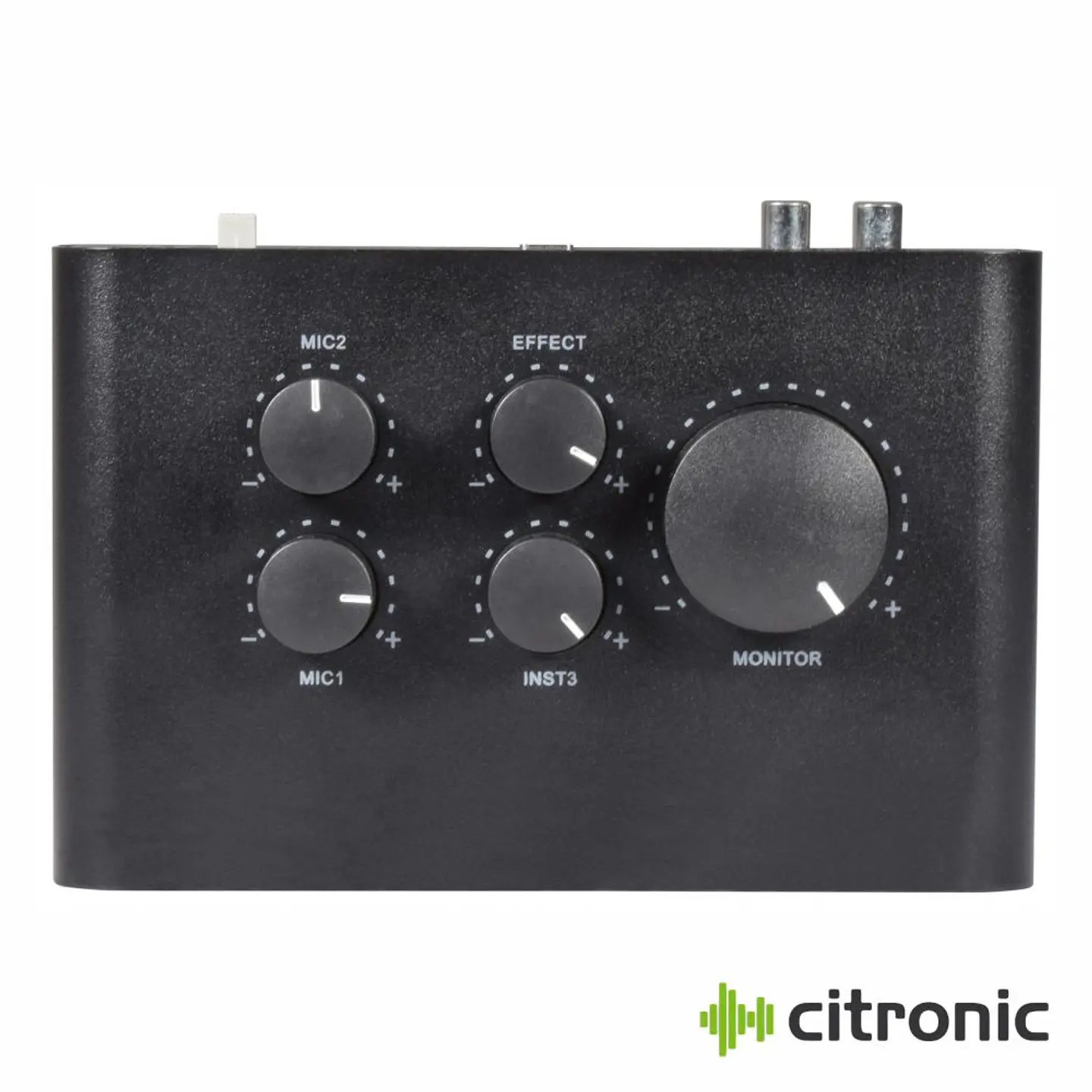 Interface Áudio Profissional 2x Mic + Instrumentos CITRONIC 1