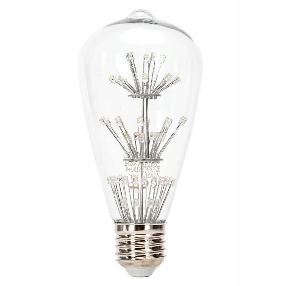Lâmpada LED E27 ST64 Filamento 1.8W 230V 1800K 100lm 1