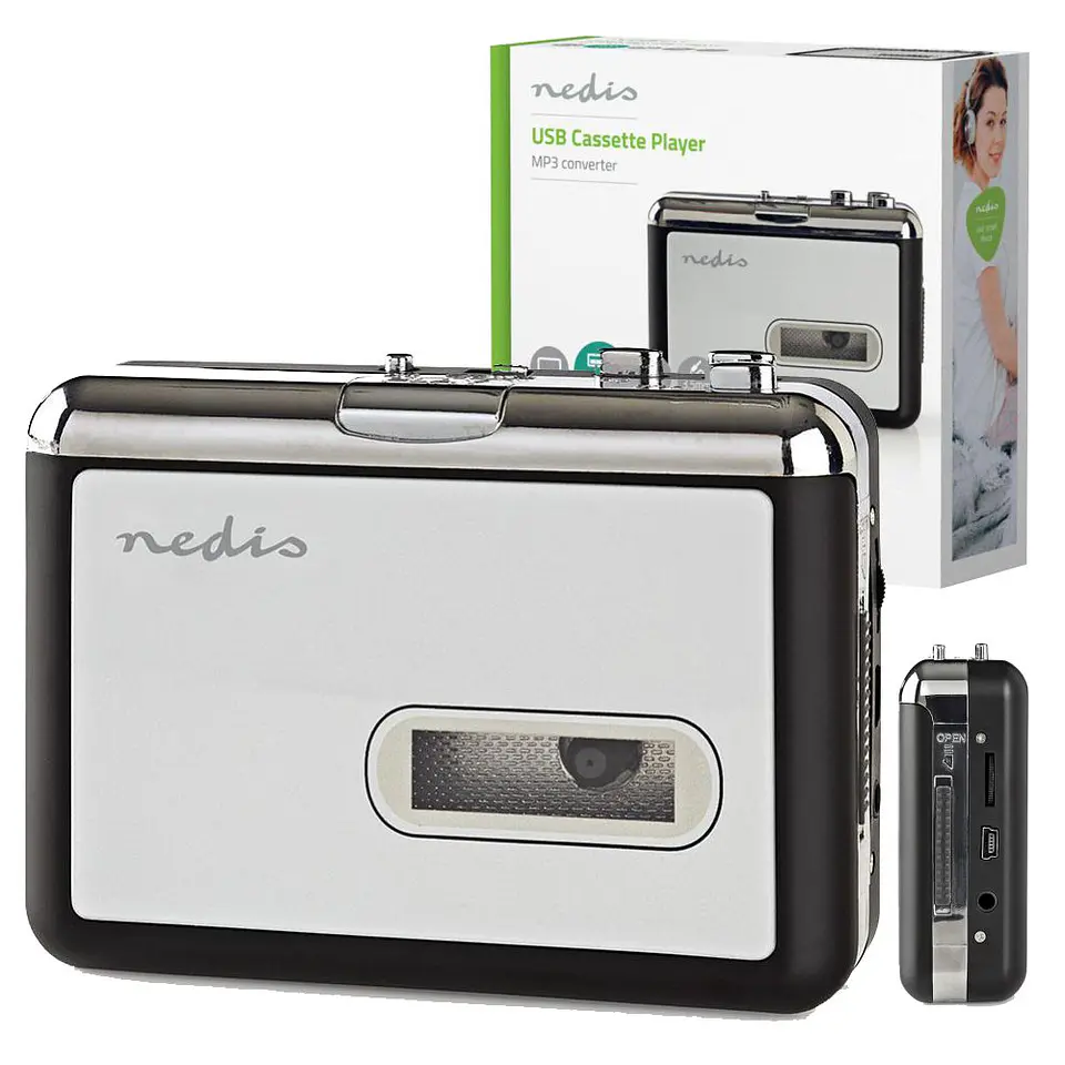 CONVERSOR CASSETE-MP3 USB,SD/MMC 1