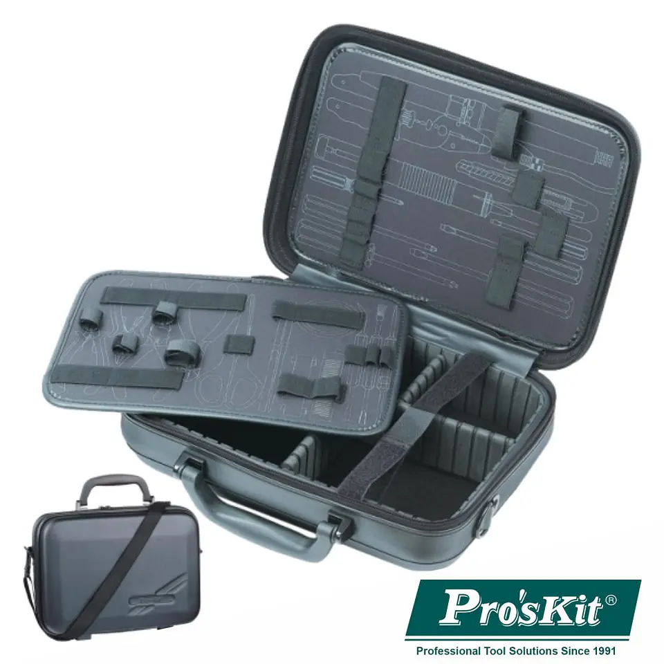 MALA TRANSPORTE FERRAMENTAS FIBRA REFORÇADA PROSKIT 1