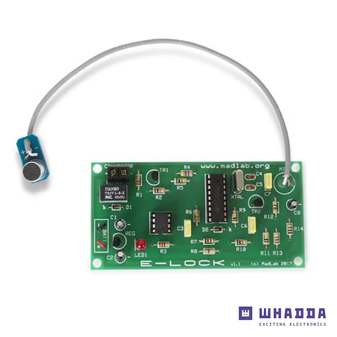 Kit de Montagem Eletrónico E-lock de Tons DTMF Madlab WHADDA