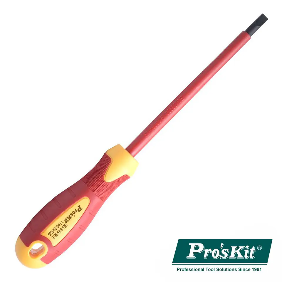 Chave Fendas 1.0x5.5x125mm VDE 1000V PROSKIT 1