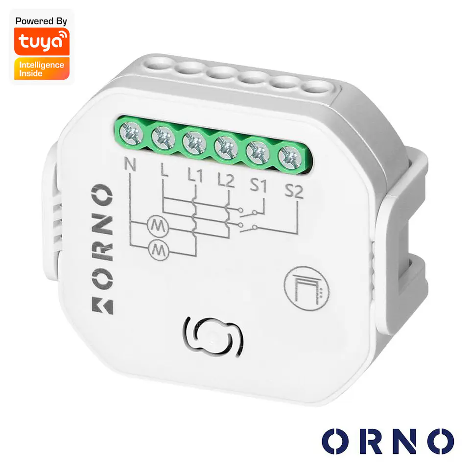 Módulo Automação P/ Controlo de Estores WiFi+BT Tuya ORNO 1