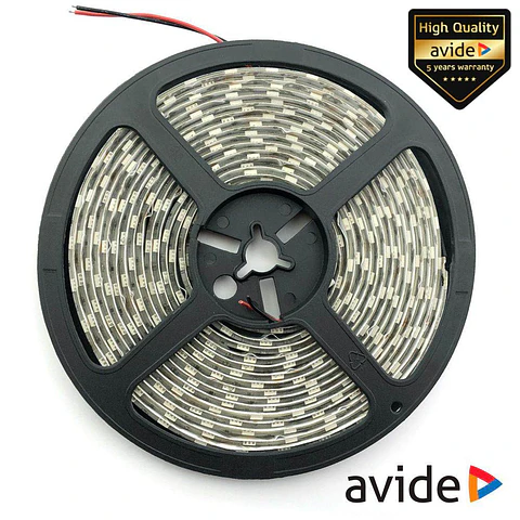 FITA 300 LEDS 3528 3000K 12V 5M IP65 AVIDE